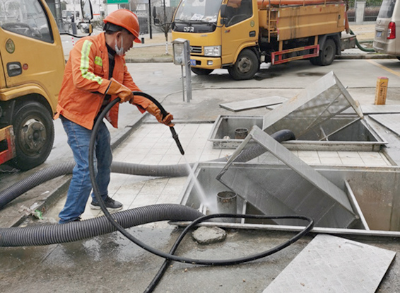 大朗镇隔油池清理