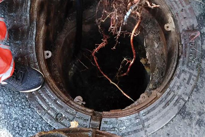 大朗镇管道预处理